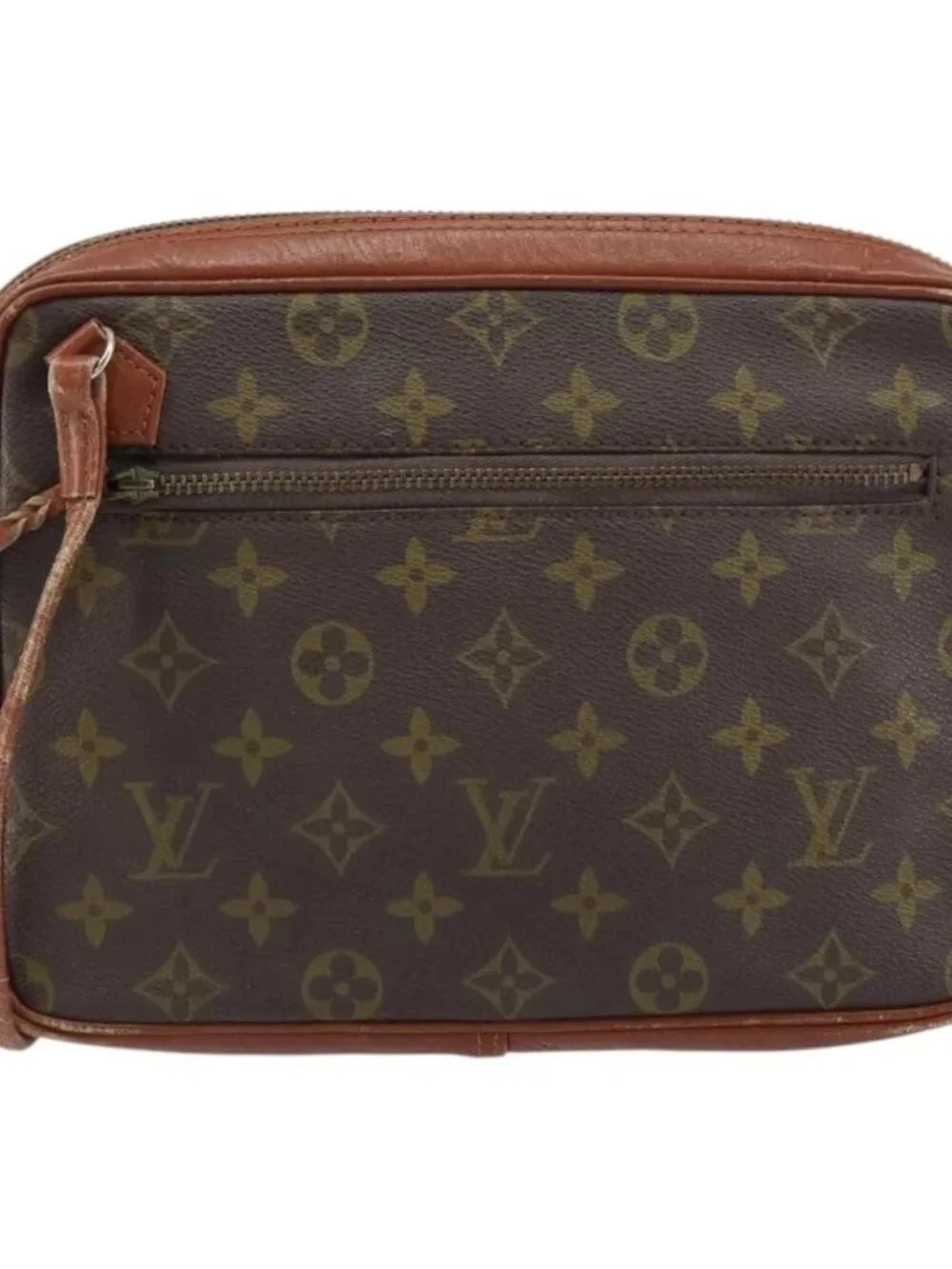 LOUIS VUITTON Monogram Pochette Sports Clutch Bag N0.183 LV Auth gh1595